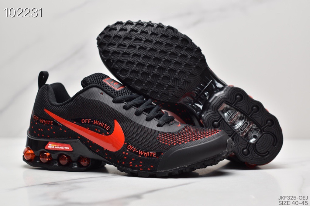 2020 Nike Shox Reax Black Red Shoes